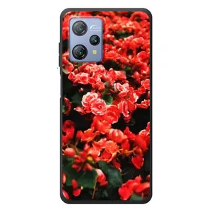 Чохли з квітами для Blackview A53 (VPrint) (Квіти червоні)