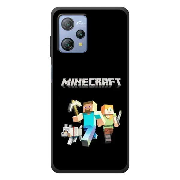 Чохол з принтом «герої Minecraft» для Blackview A53