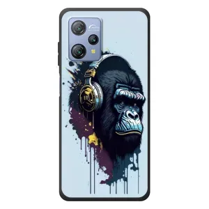 Чохол з Мавпами Blackview A53 - (AlphaPrint) (Горила в навушниках)