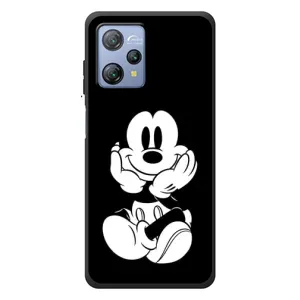 Міккі Маус чохол для Blackview A53 (AlphaPrint - Мультяшні) (Маус на чорному)