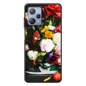 Бренднові Чохли для Blackview A53 - (PREMIUMPrint) (Nike цветы)