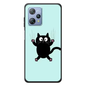 Чохол з принтом для Blackview A53 (AlphaPrint) Модні коти (Падаючий кіт)