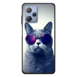 Чохол з принтом для Blackview A53 (AlphaPrint) Модні коти (Стильний кіт)