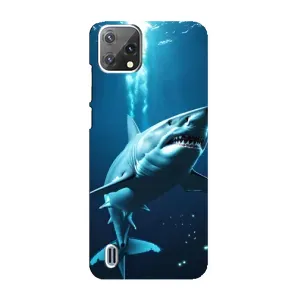 Чохол з картинкою 'Хижаки' для Blackview A55 (Акула під водою)