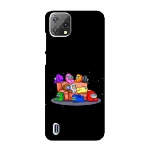 Чехол Амонг Ас для Blackview A55 (AlphaPrint) (Амонг-ас)
