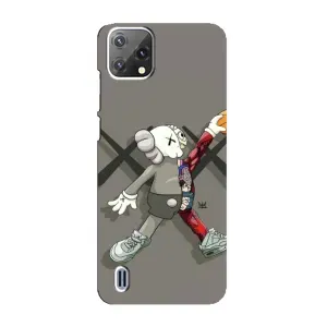Чехлы для Blackview A55 - Bearbrick Louis Vuitton (PREMIUMPrint) (Беарбрик Джордан)