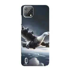 Чехол с мемом Тралалело тралала на Blackview A55 (Бомбардини гусини)