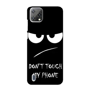 Чехол для Блеквью А55 - (AlphaPrint) с печатью (ТОП продаж) (Dont Touch)