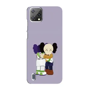 Чехлы для Blackview A55 - Bearbrick Louis Vuitton (PREMIUMPrint) (Дружба Беарбрик)