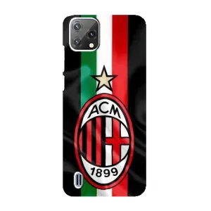 Чехлы для Blackview A55 (VPrint) - Футбольные клубы (ФК Милан)