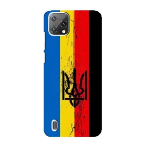 Украинские Чехлы для Blackview A55 с картинкой УПА (AlphaPrint) (Флаг УПА)