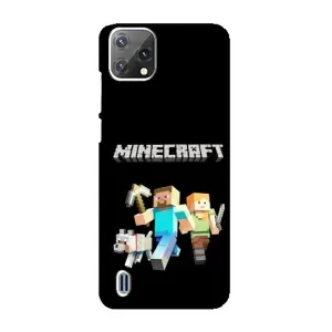 Чохол Майнкрафт на Blackview A55 (AlphaPrint) Minecraft (герої Minecraft)