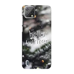 Новогодние, Праздничные Чехлы для Blackview A55 - 2024 год (Hello winter)