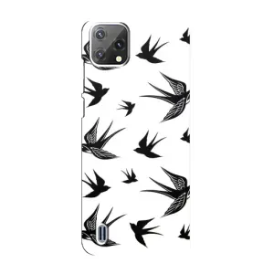Чехол с птицами на Blackview A55 (VPrint) (Ласточки)