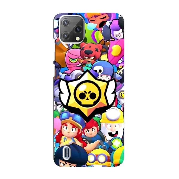 Чехол с принтом «Лого Brawl Stars» для Blackview A55 Чехол с принтом «Лого Brawl Stars» для Blackview A55