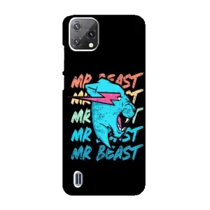 Чехлы Мистер Бист для Блеквью А55 (logo Mr beast)