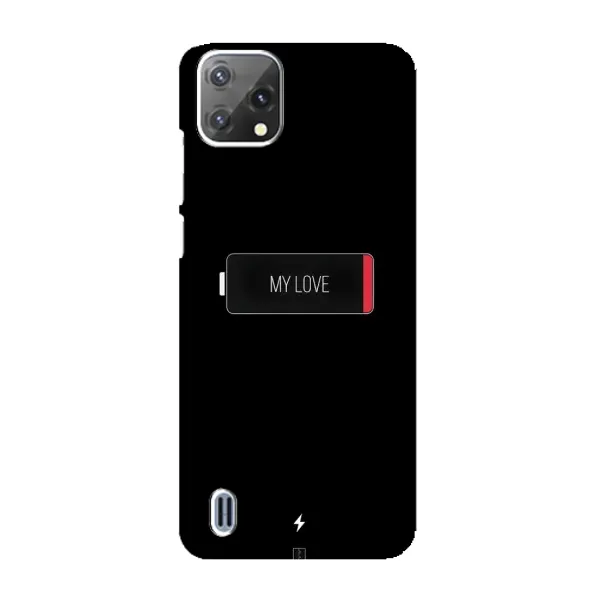 Чехол с принтом «Love battery» для Blackview A55