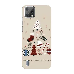 Рождественские, Праздничные Чехлы для Блеквью А55 (Merry Christmas)