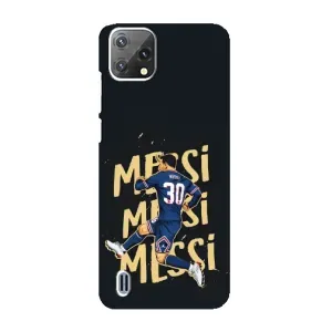 Чехлы для Blackview A55 (Leo чемпион) (AlphaPrint) (Messi ПСЖ)