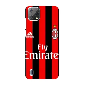 Чехлы для Blackview A55 (VPrint) - Футбольные клубы (Milan)
