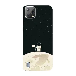 Космические Чехлы для Блеквью А55 (VPrint) (На луне)