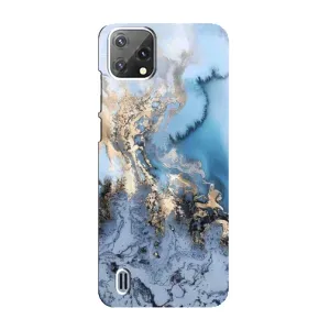 Мраморный чехол на Blackview A55 (VPrint) (Нежный мрамор)