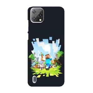 Чохол Майнкрафт на Blackview A55 (AlphaPrint) Minecraft (персонажі Minecraft)