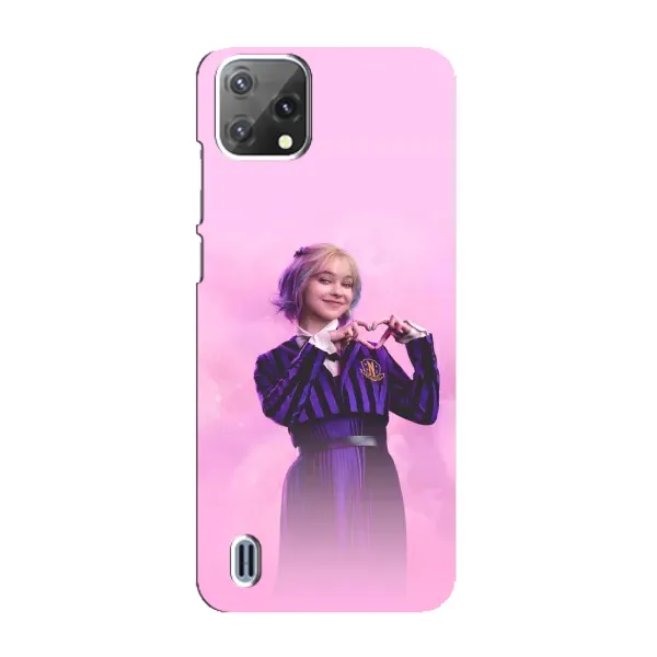 Чехол с принтом «Яркая Энид Уэнздей» для Blackview A55