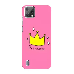Чехол с картинкой (Стильные) для Блеквью А55 - (AlphaPrint) (Princess)