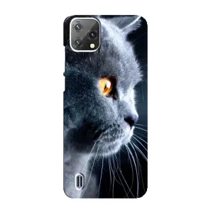 Чохли з Котиками для Blackview A55 (VPrint) (Сірий Кіт)