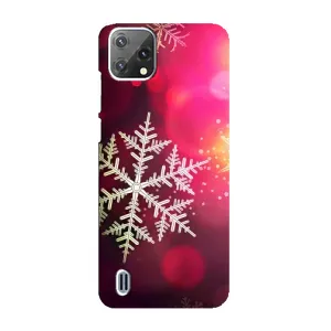 Новогодние Чехлы для Блеквью А55 (VPrint) (Снежинка)