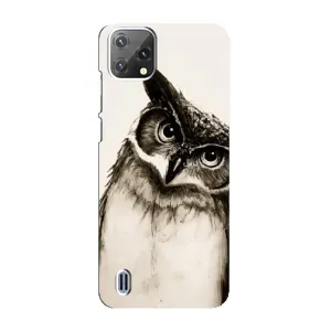Чехол с птицами на Blackview A55 (VPrint) (Сова)