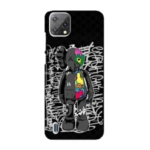 Чехлы для Blackview A55 - Bearbrick Louis Vuitton (PREMIUMPrint) (Стиль Bearbrick)