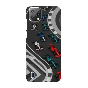 Чехол с принтом «Трасса Ф1» для Blackview A55