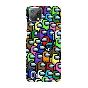 Чехол Амонг Ас для Blackview A55 (AlphaPrint) (Убит)