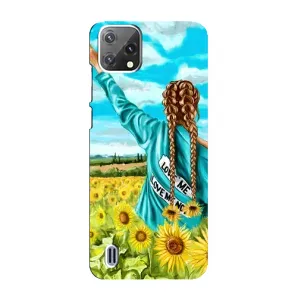 Чехол для Патриота Украины Blackview A55 - (AlphaPrint) (Украиночка)