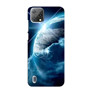 Космические Чехлы для Блеквью А55 (VPrint) (Земля с космоса)