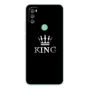 Чехол с принтом «KING» для Blackview A70 Pro