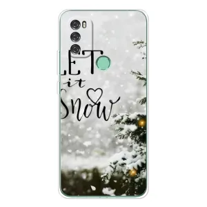 Новорічні, Святкові Чохли для Blackview A70 Pro - 2024 год (Let it snow)