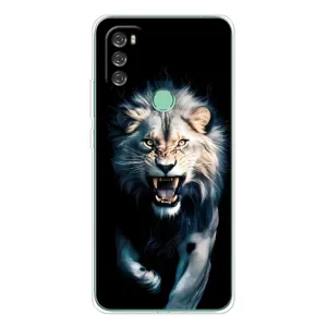 Чохол з картинкою 'Хижаки' для Blackview A70 Pro (Лев у темряві)