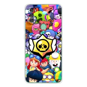 Чехол с принтом «Лого Brawl Stars» для Blackview A70 Pro