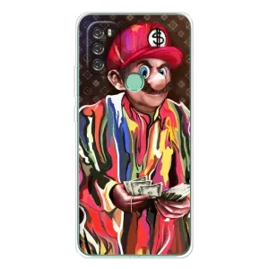 Чехол с принтом «Mario LV» для Blackview A70 Pro