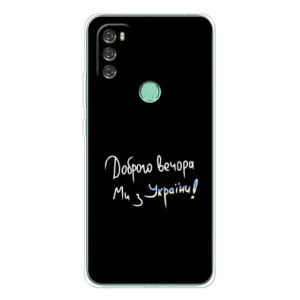 Чохли (Доброго вечора, ми за України) для Блеквью А70 Про (AlphaPrint) (Ми з України)
