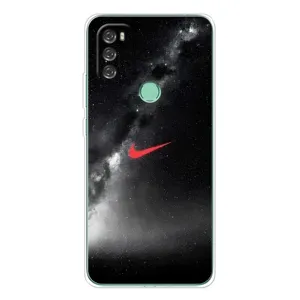 Чохол для Blackview A70 Pro - з принтом Найк (AlphaPrint) (Найк червоний)