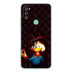 Чехли для Blackview A70 Pro - Скрудж МакДак Louis Vuitton (PREMIUMPrint) (Скрудж з ботліантом)