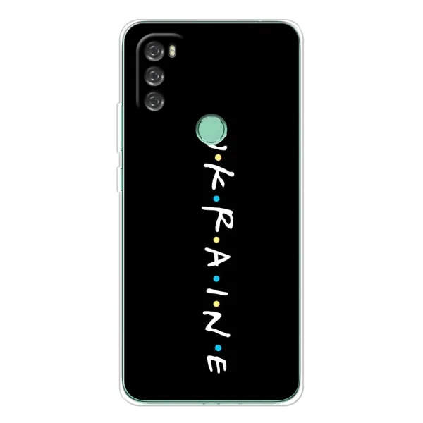 Чохол з принтом «UKRAINE» для Blackview A70 Pro Чохол з принтом «UKRAINE» для Blackview A70 Pro