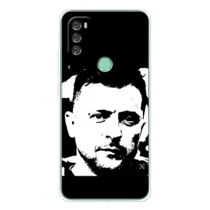 Чехол для Blackview A70 Pro (AlphaPrint - с принтом Зеленского)