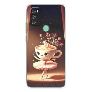 Чехол с мемом Тралалело тралала на Blackview A70 (Балерина капучина)