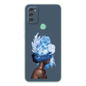 Чехлы (ART) Цветы на Blackview A70 (VPrint) (Цветы на голове)