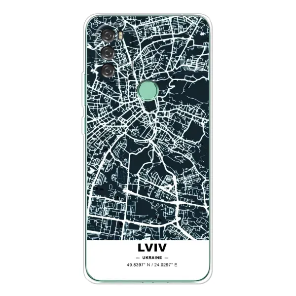 Чохол з принтом «Львів» для Blackview A70